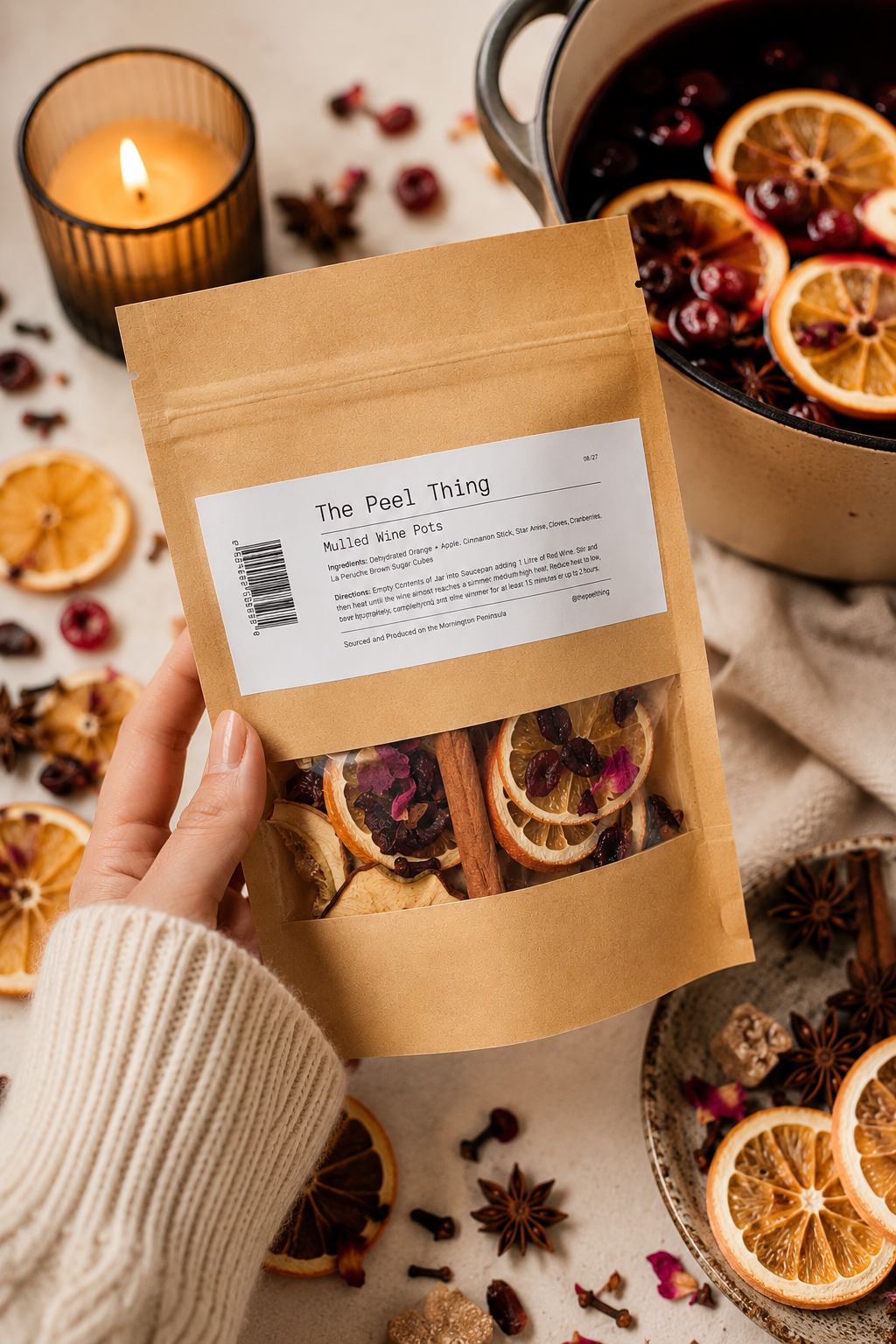 Mulled Wine Pouches - 70gms