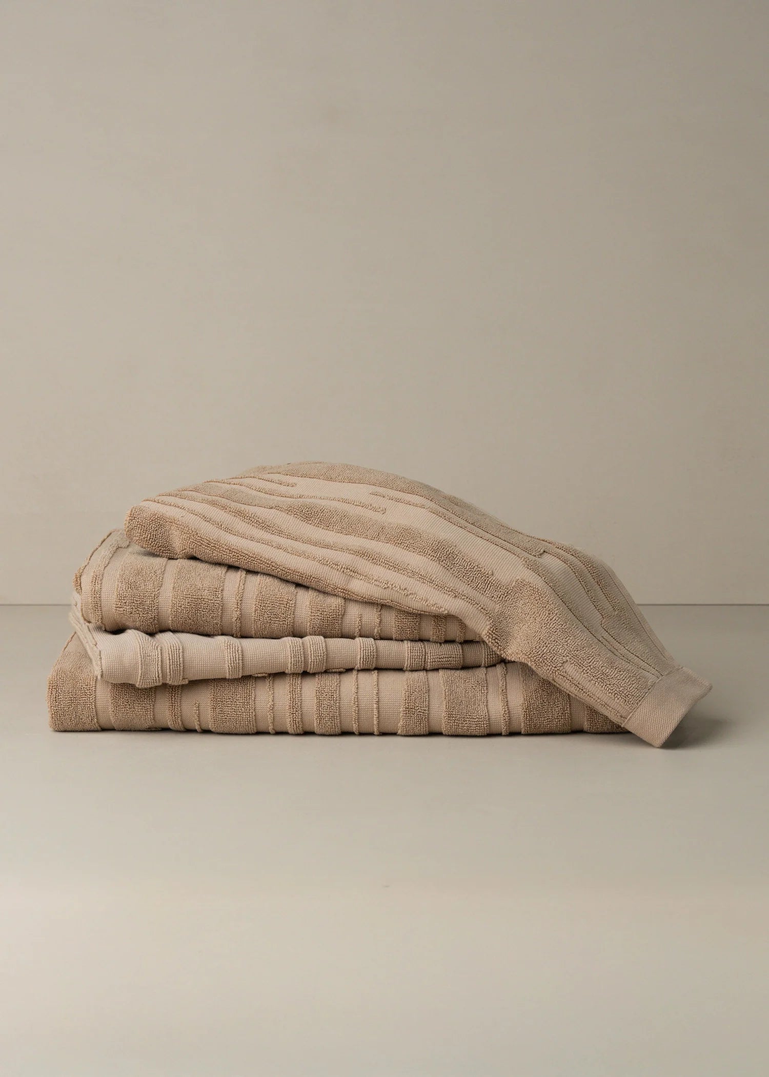 Architectural Towel Collection - Truffle