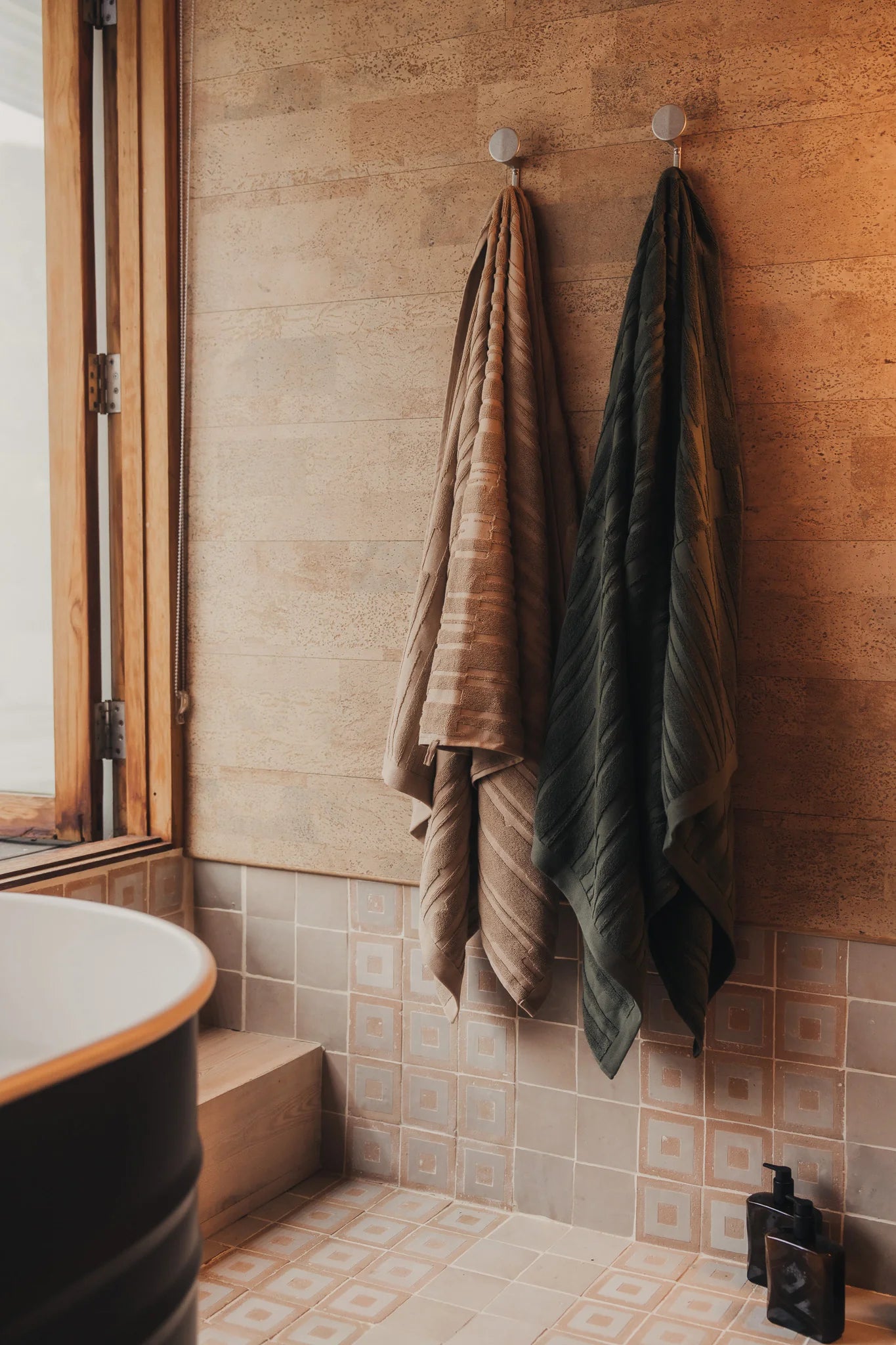 Architectural Towel Collection - Olive