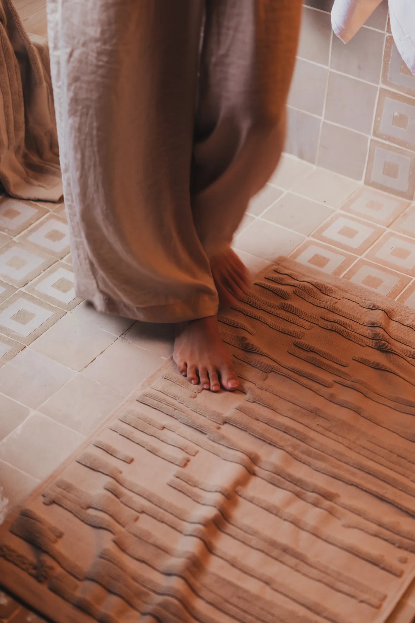 Architectural Towel Collection - Truffle