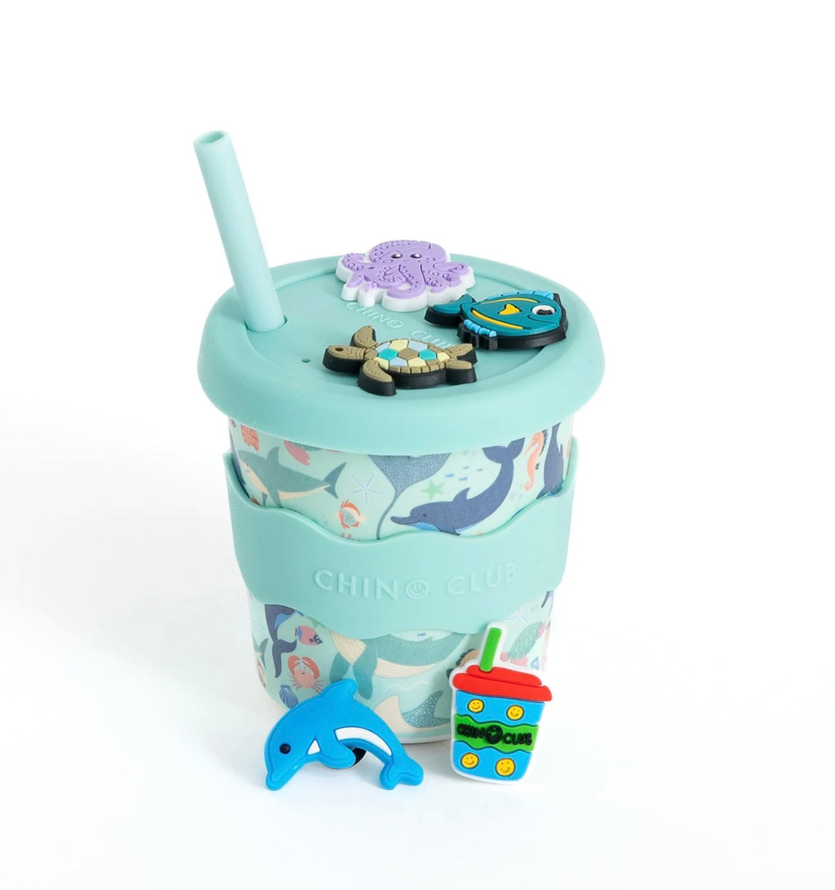 Sea creatures chino cup 8oz