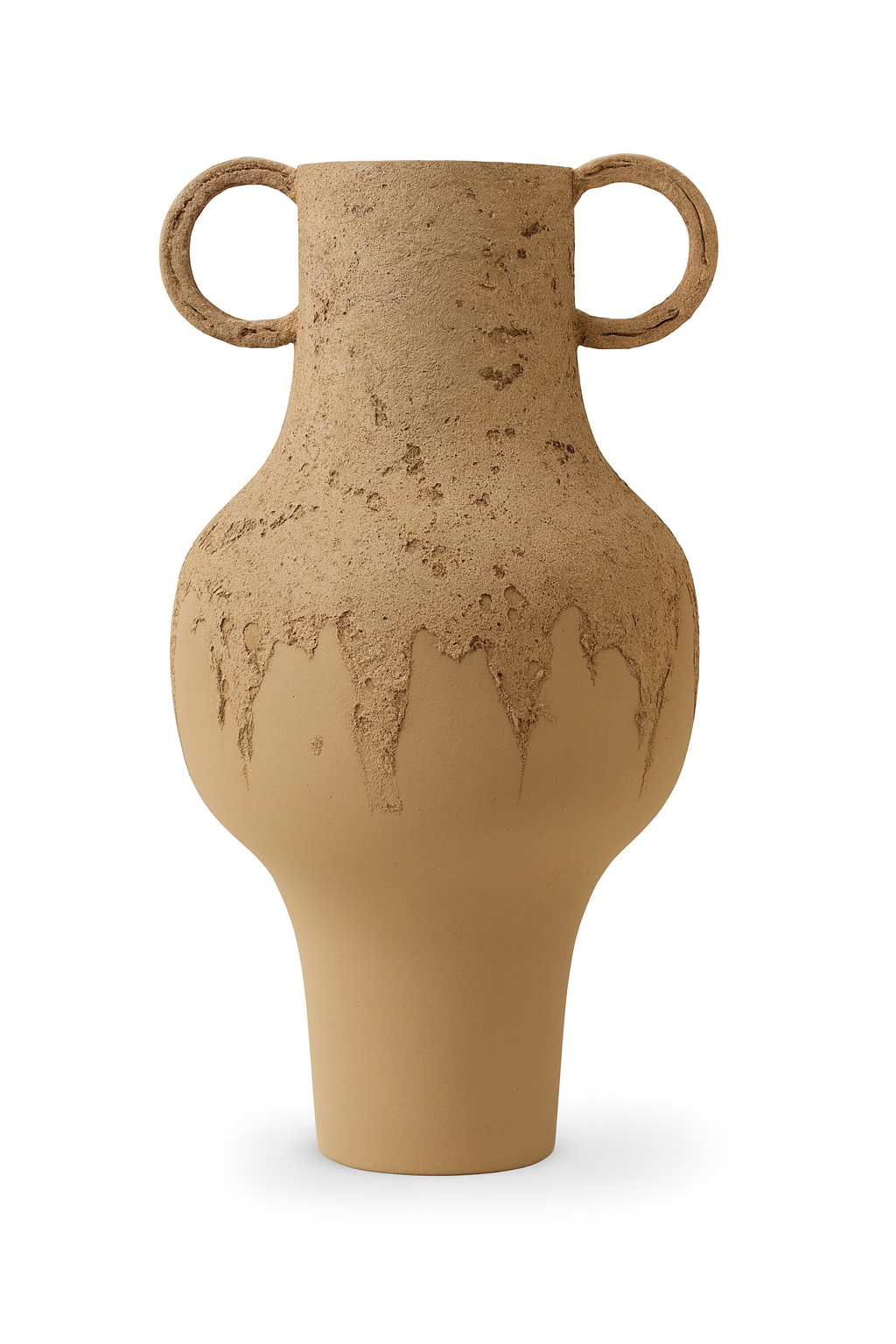 Dolly metal Vase - Taupe