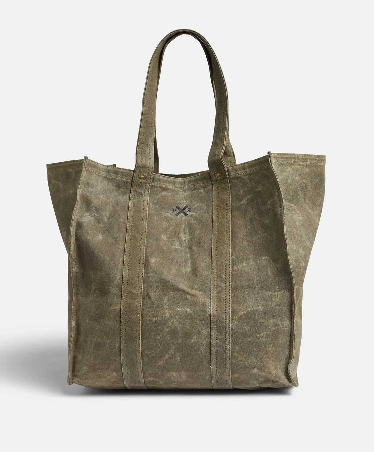 Market Canvas Tote Bag | Dark Olive
