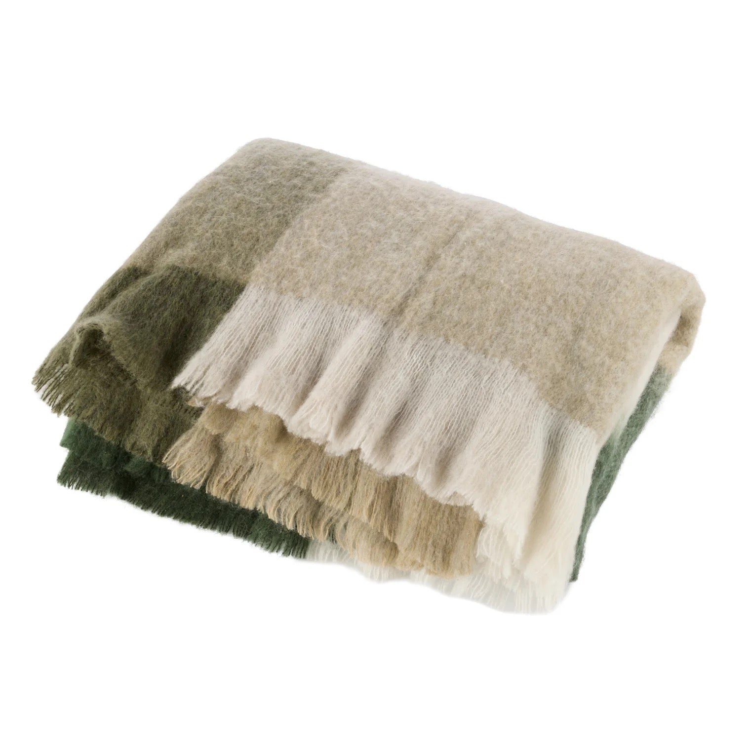 Bowie Wool Blend Woven Throw Multi-Coloured
