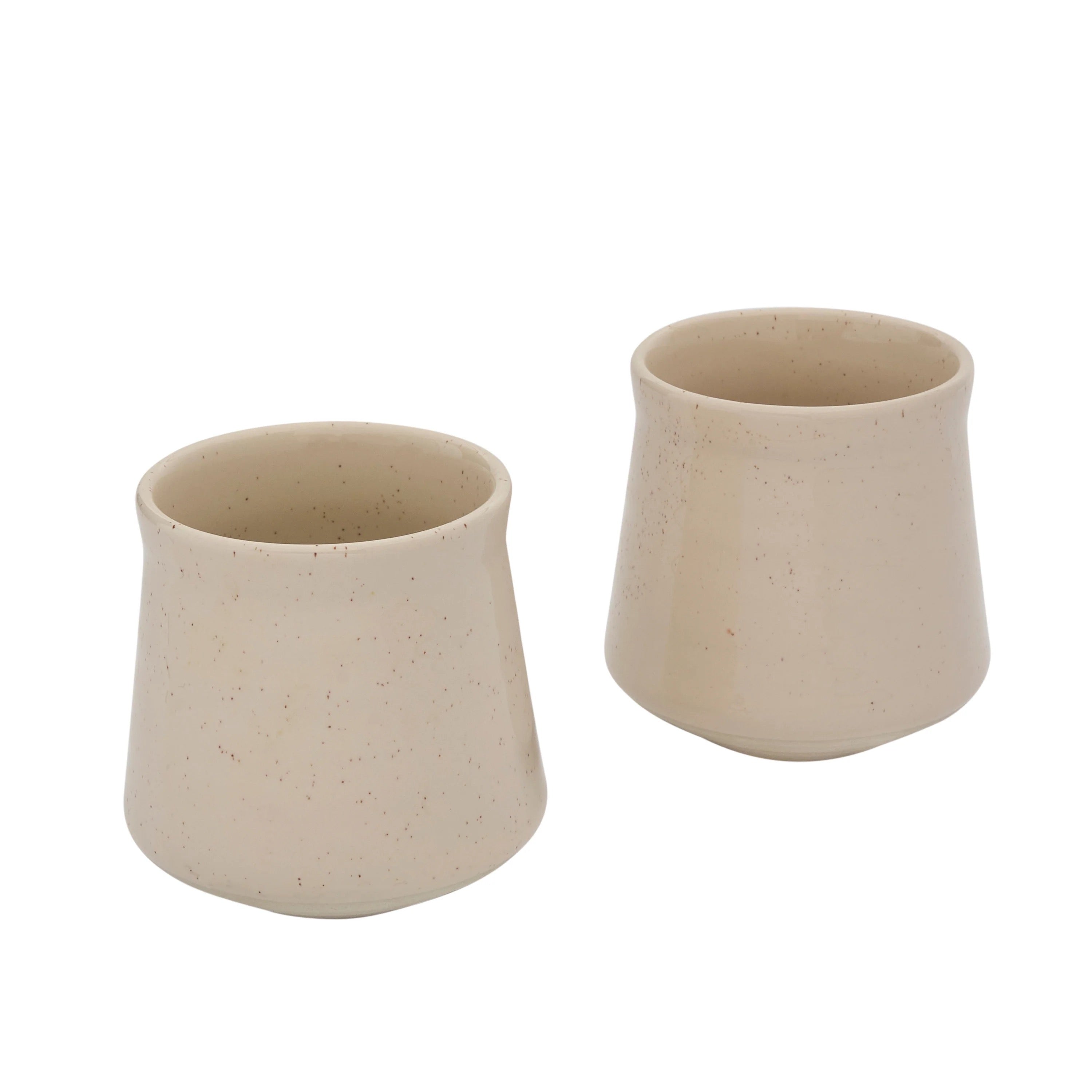 2pc Latte Mug Set in White