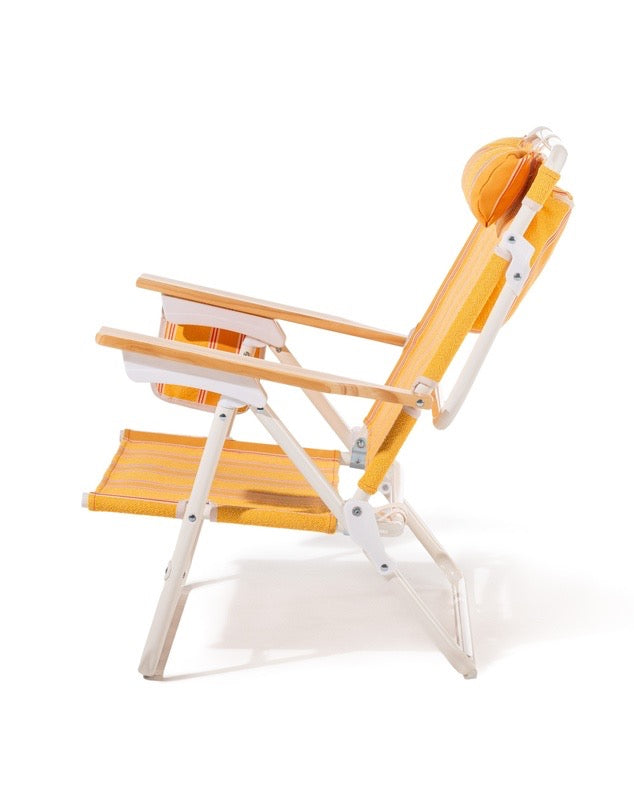 PENNY CHAIR - BISTRO PAPAYA STRIPE