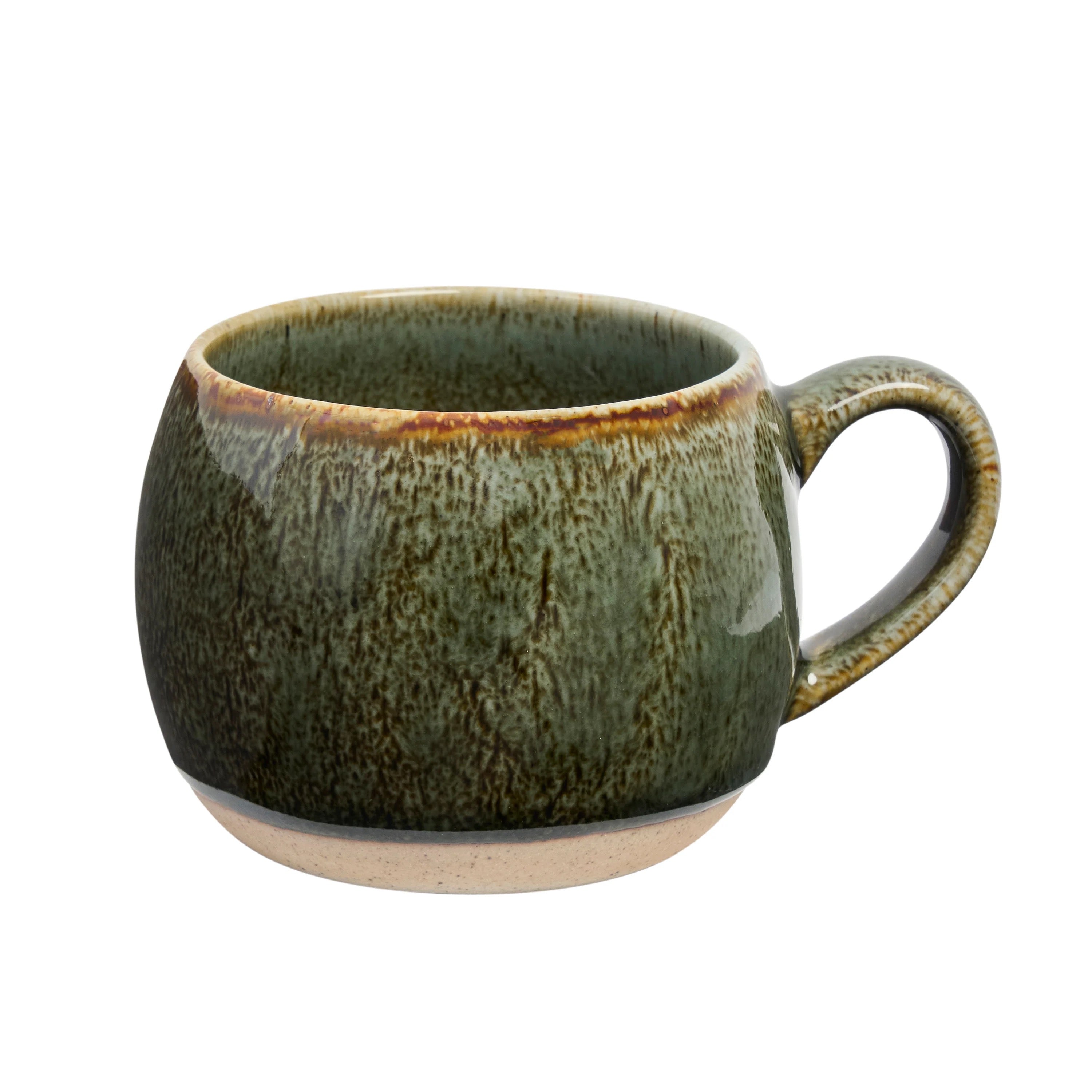 4pc Mineral Mugs in Serpentine