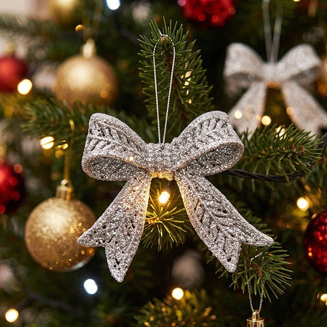 Hanging Glitter Bow