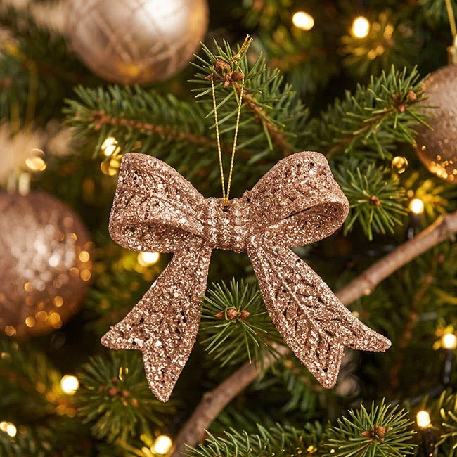 Hanging Glitter Bow