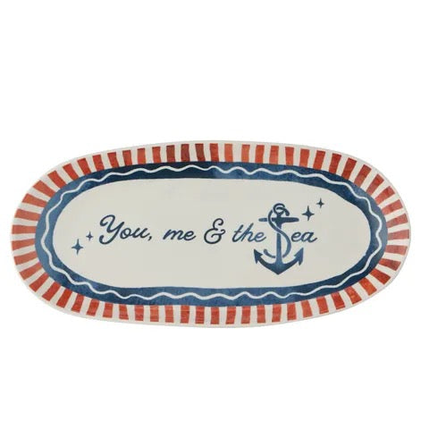 Ahoy Ceramic Platter