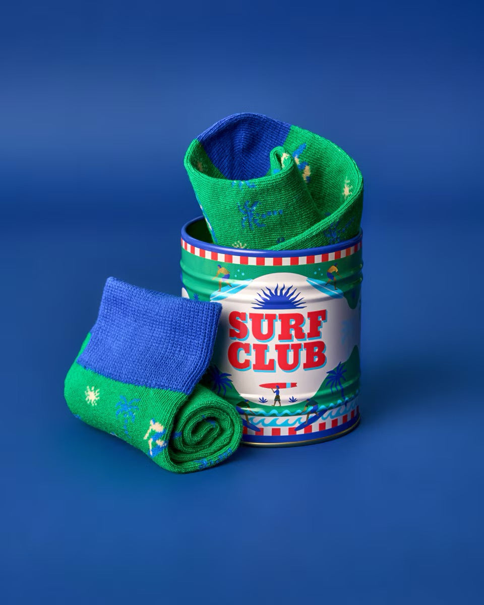 Socks in a Can - Surfing