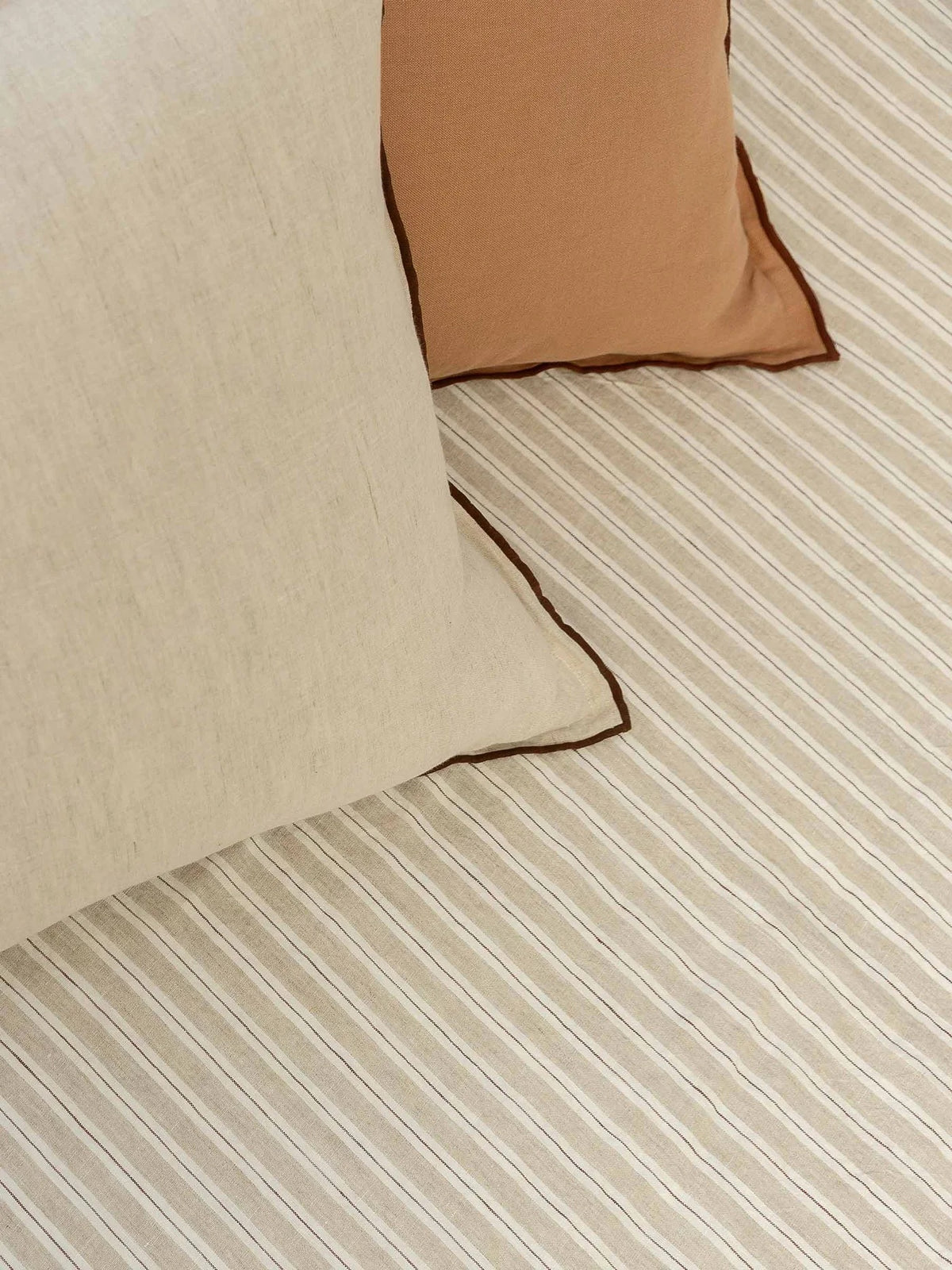 Harlow Linen Cushion Macchiato