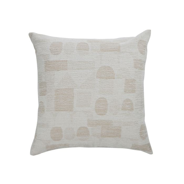 STERLING CUSHION OFF WHITE & TAUPE