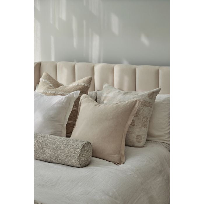 STERLING CUSHION OFF WHITE & TAUPE