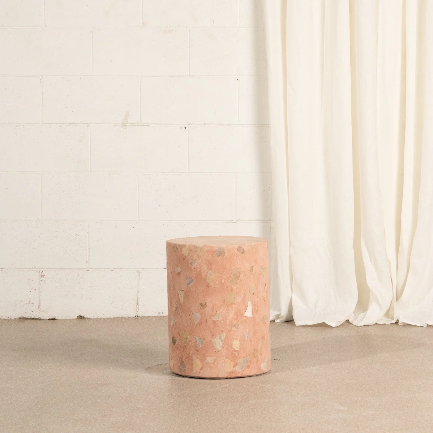 Illia Terrazzo Stool