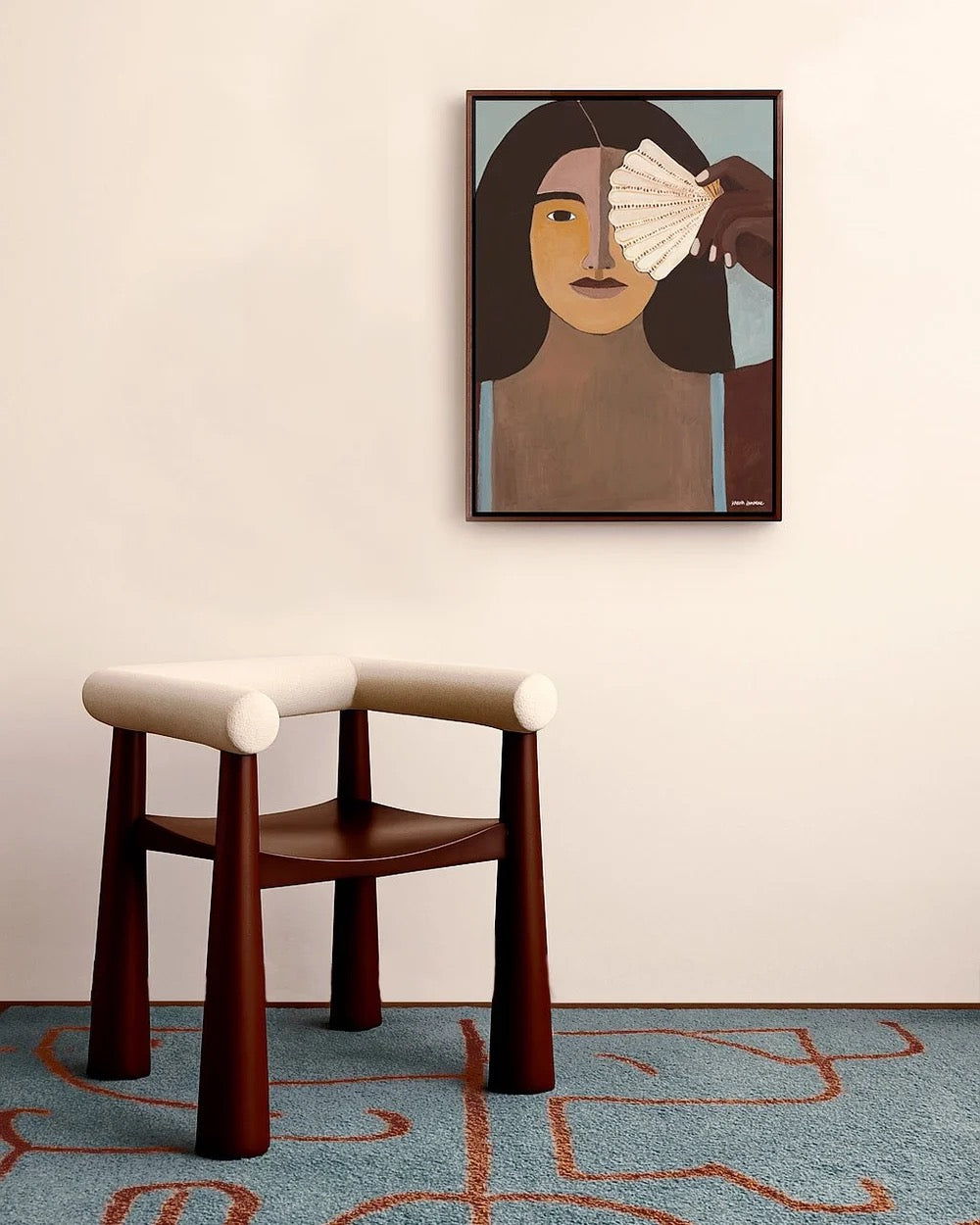 Shell Collector (90x120 cm) – by Karina Jambrak