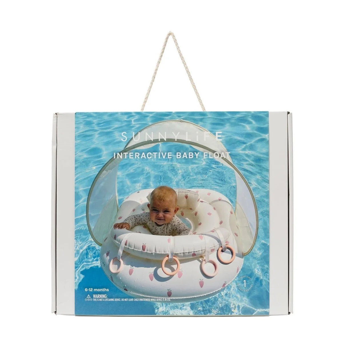 INTERACTIVE BABY FLOAT - STRAWBERRY SUNSHINE