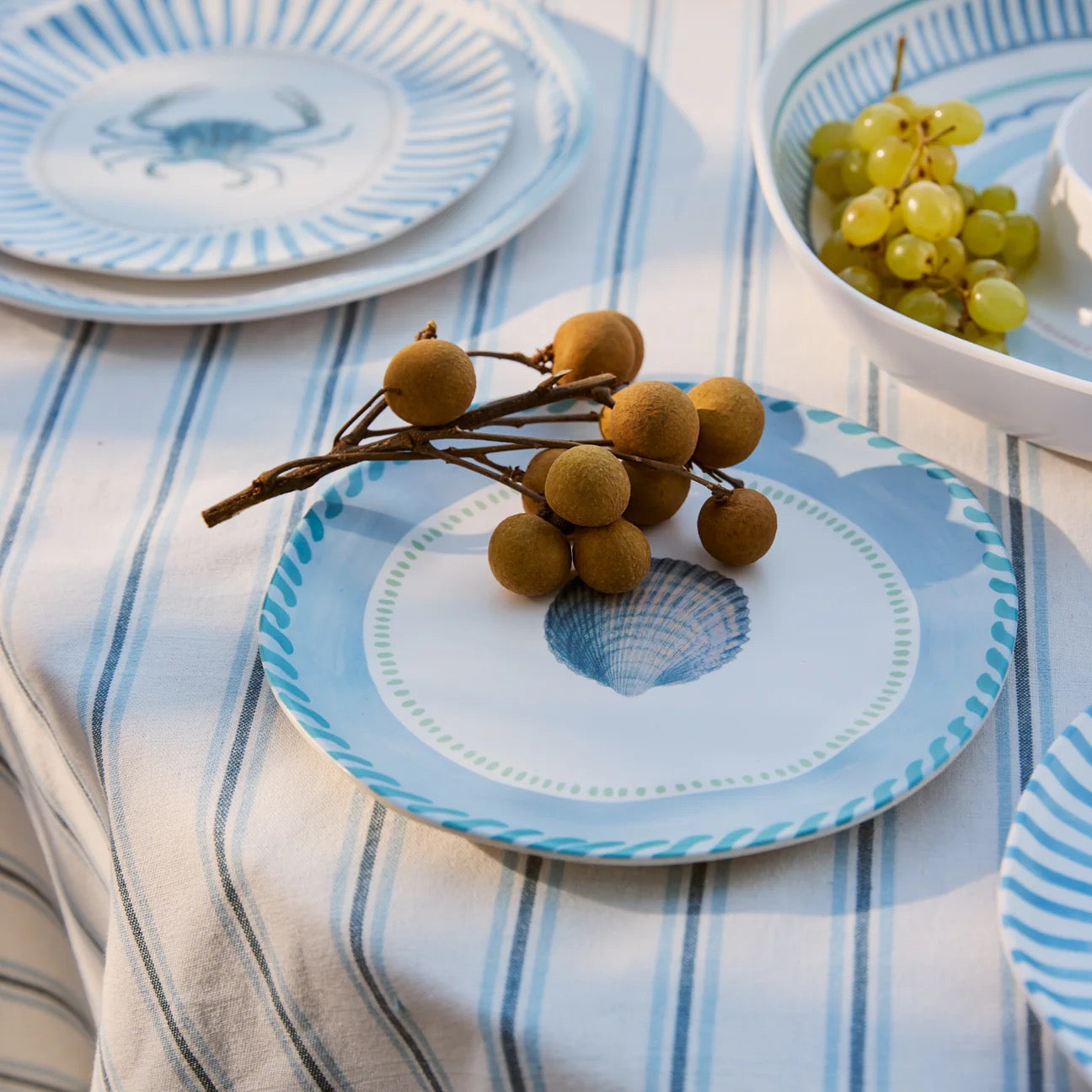 La Mer Melamine Plates