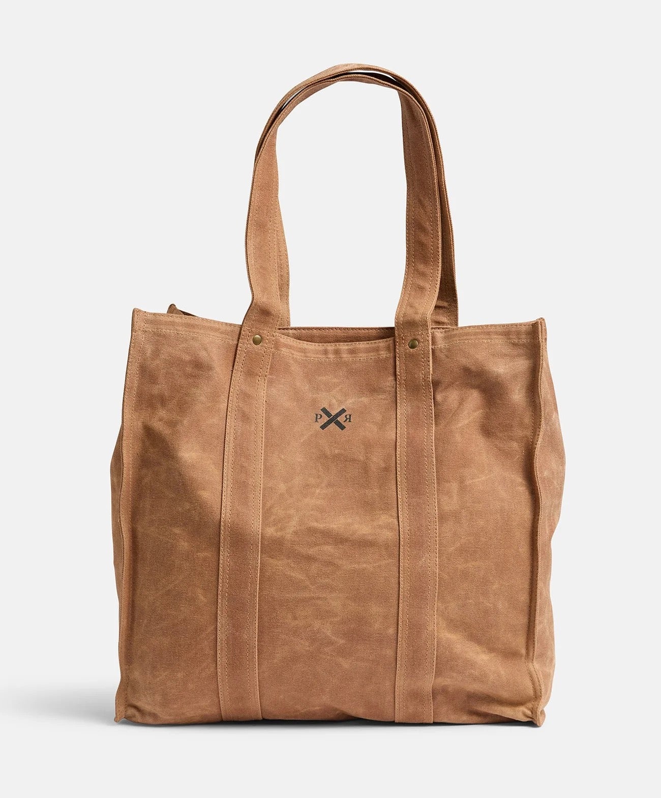 Market Mini Canvas Tote Bag | Almond