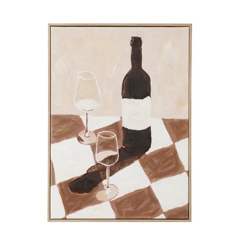 Vino Ash Painting