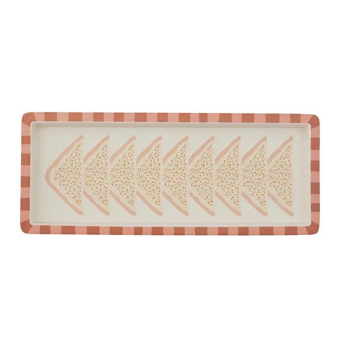 FAIRY BREAD BAMBOO FIBRE TRAY