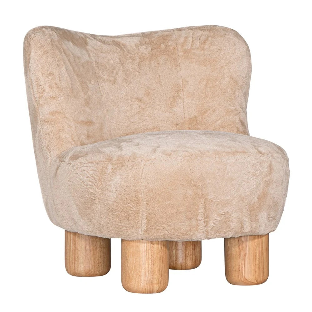 ANTIGUA OCCASIONAL CHAIR | NOUGAT