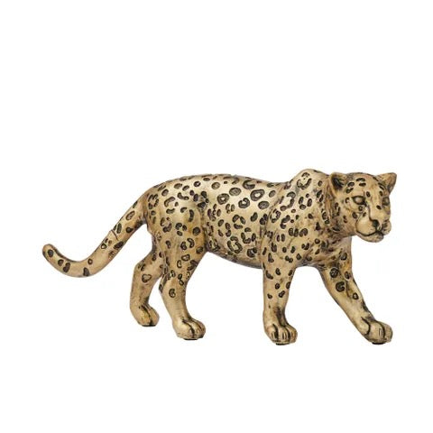 Leo Leopard Resin Sculpture