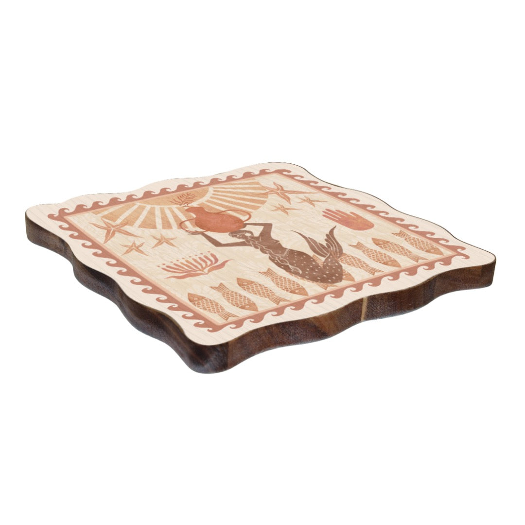 Seabelle wooden wall art