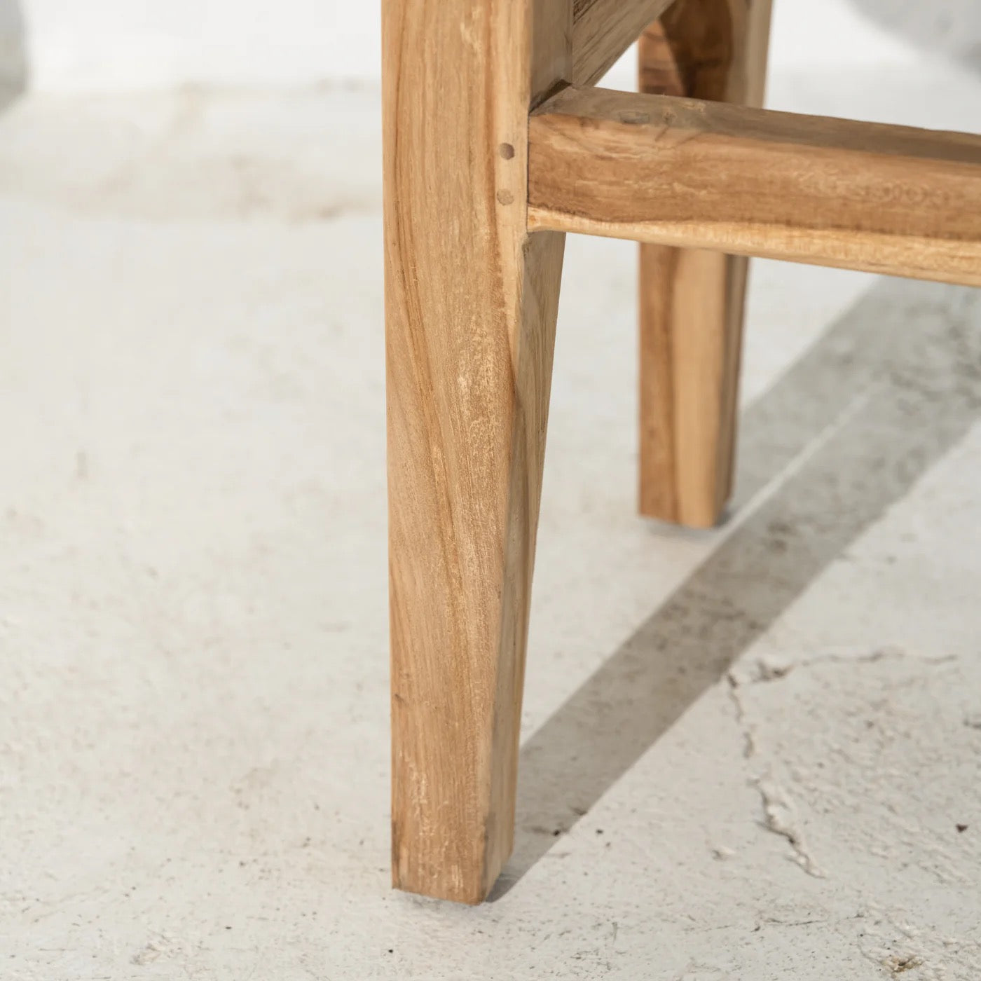 Ellery Woven Leather Bench Seat