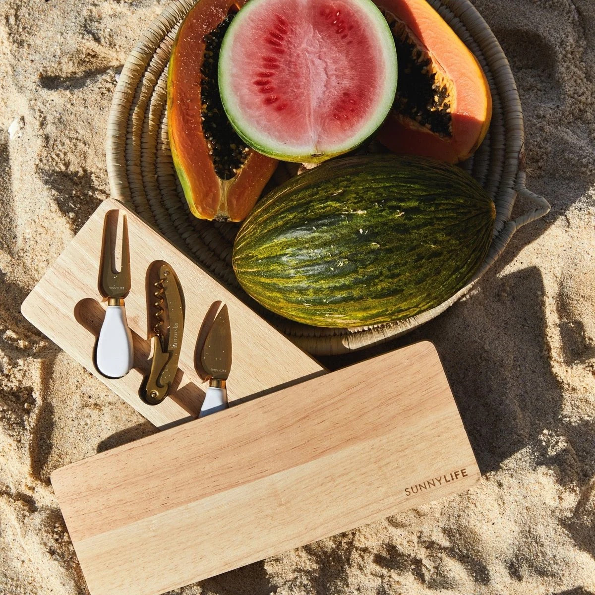 TRAVEL CHEESE BOARD SET