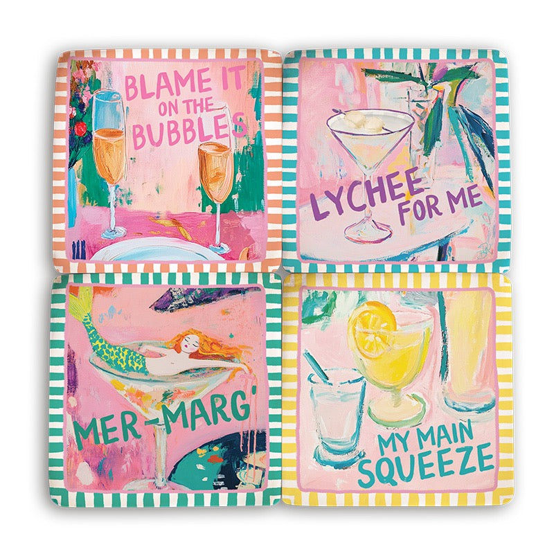 Resin Coaster -Cocktails