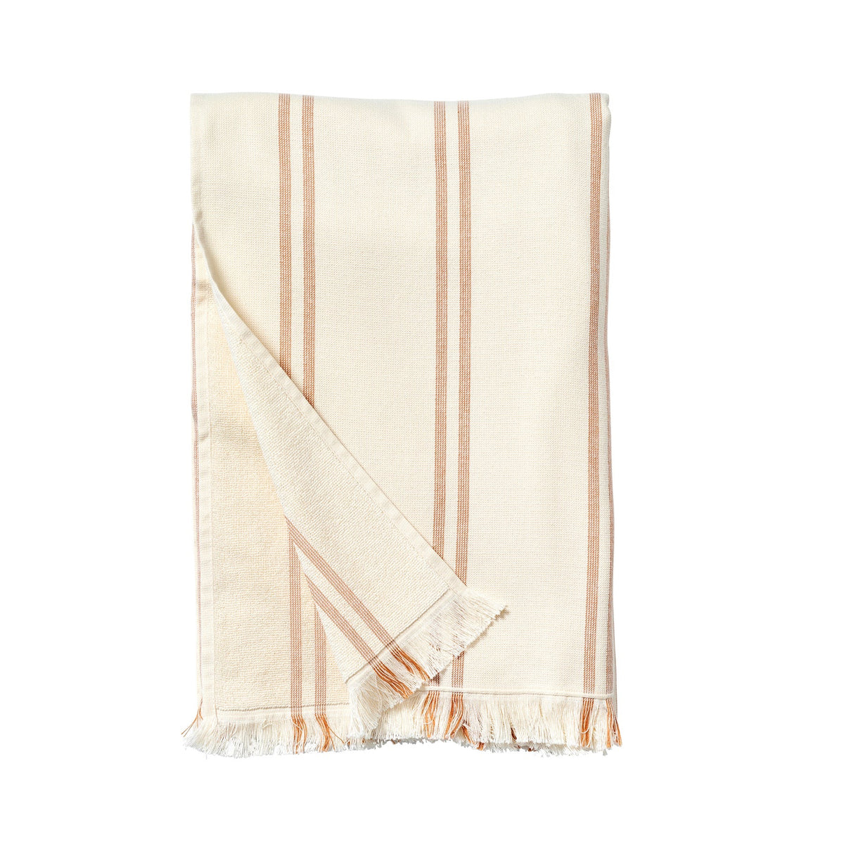 FOUTA TOWEL - CLAY STRIPE