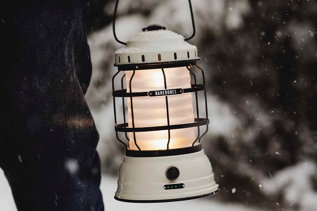Forest Lantern - Vintage White