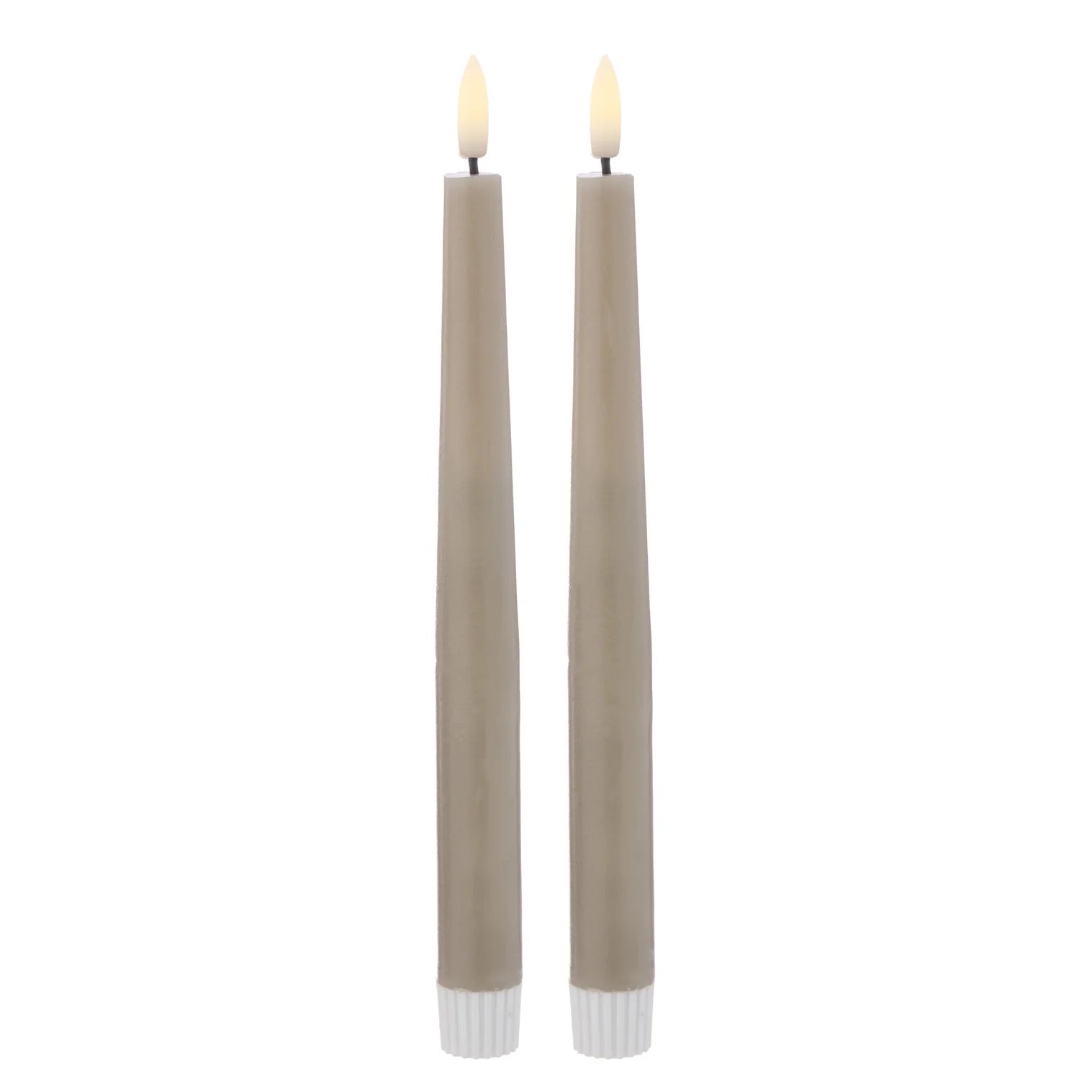 Flickering Taper Candle