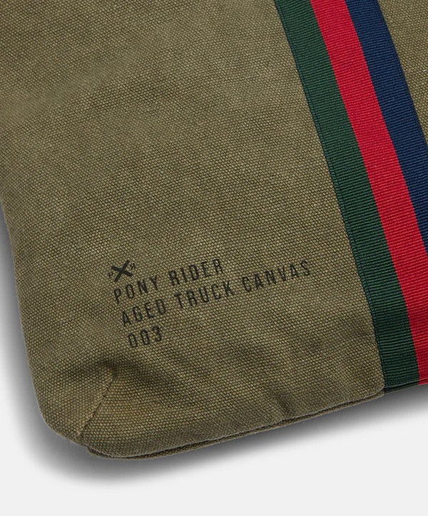 Escapee Clutch Bag with Strap | Upcycled