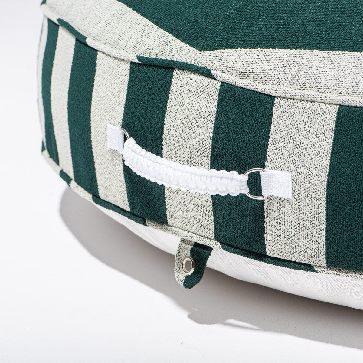 CANVAS POOL RING - TERRY GREEN STRIPE