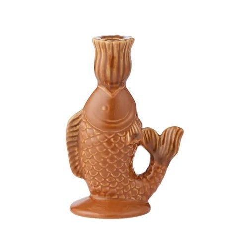 ITTICI CANDLEHOLDER- TAN