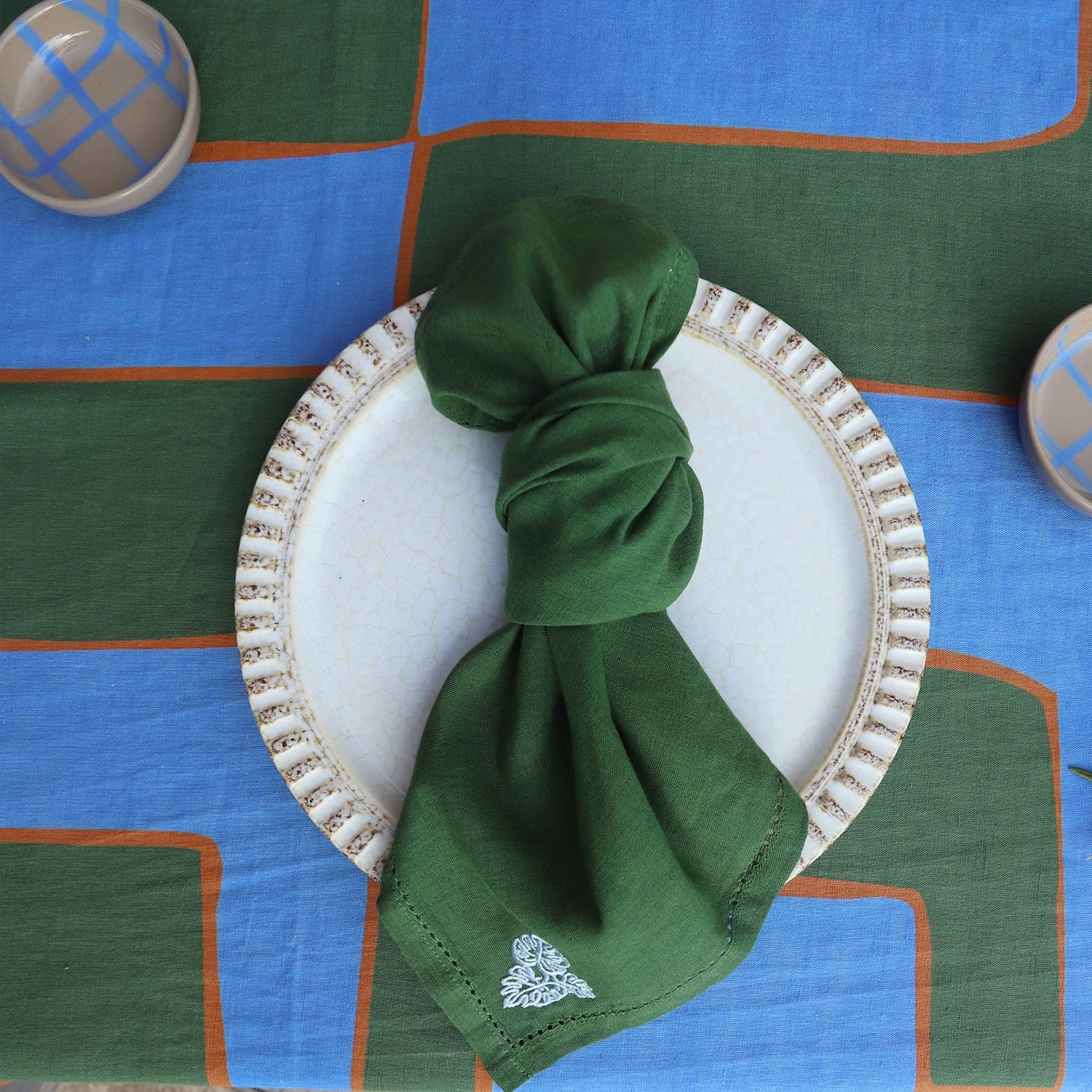 Herb Napkin Set x4