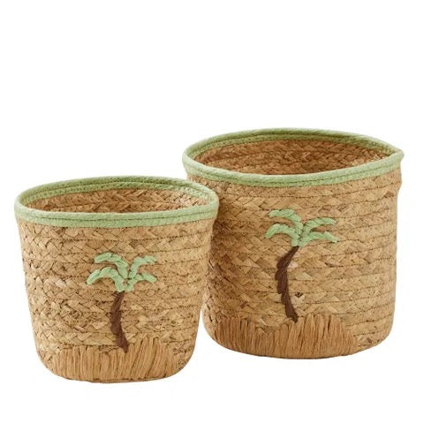 PALM S/2 SEAGRASS BASKETS