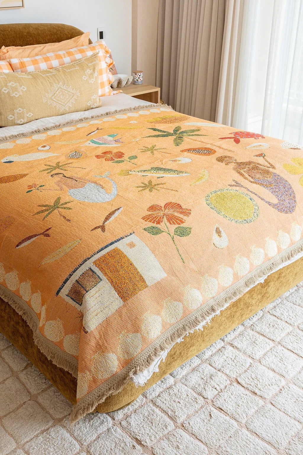 Abundance Art Throw Rug By Gabrielle Diamantis