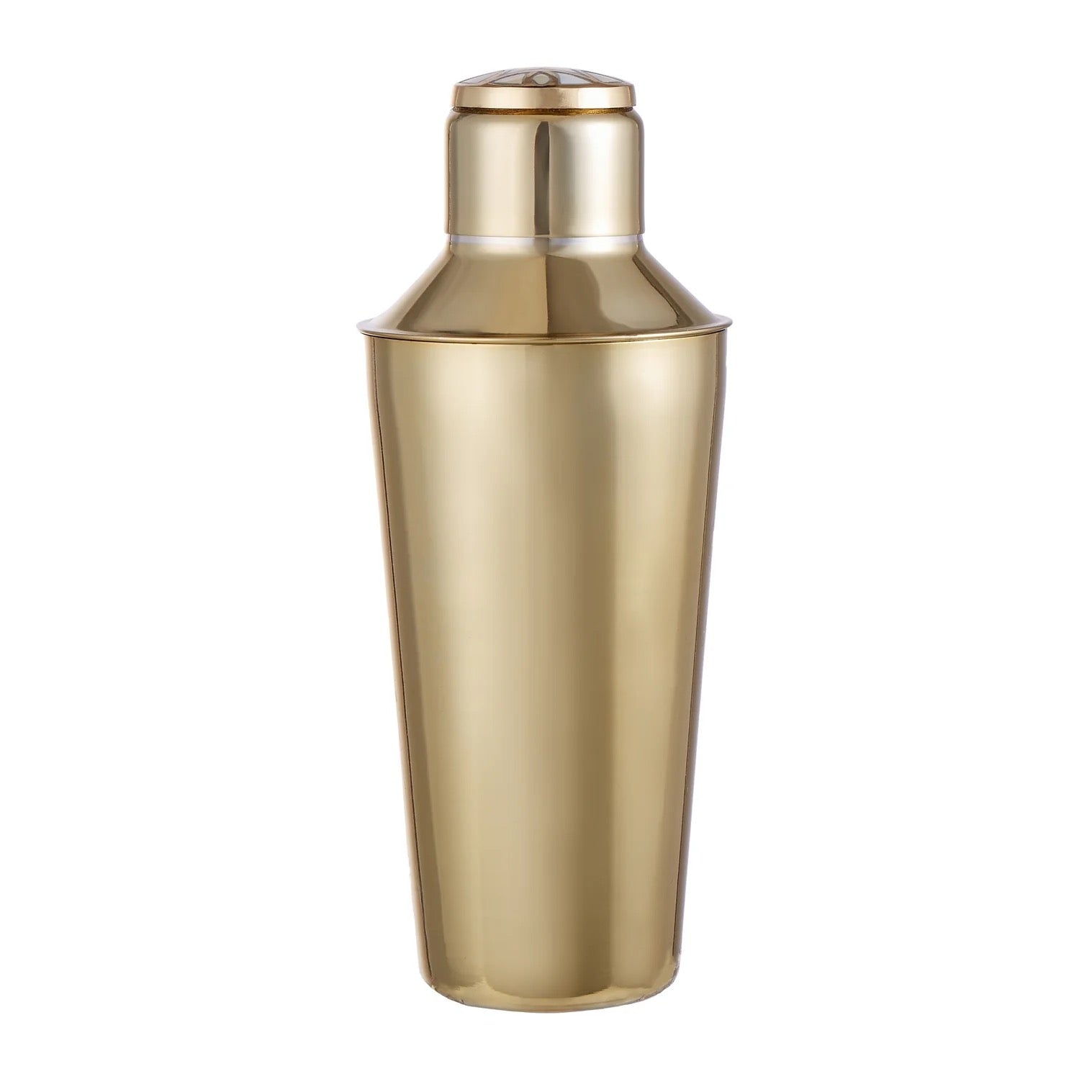 Home Mother of Pearl Detailed Cocktail Shaker Gold