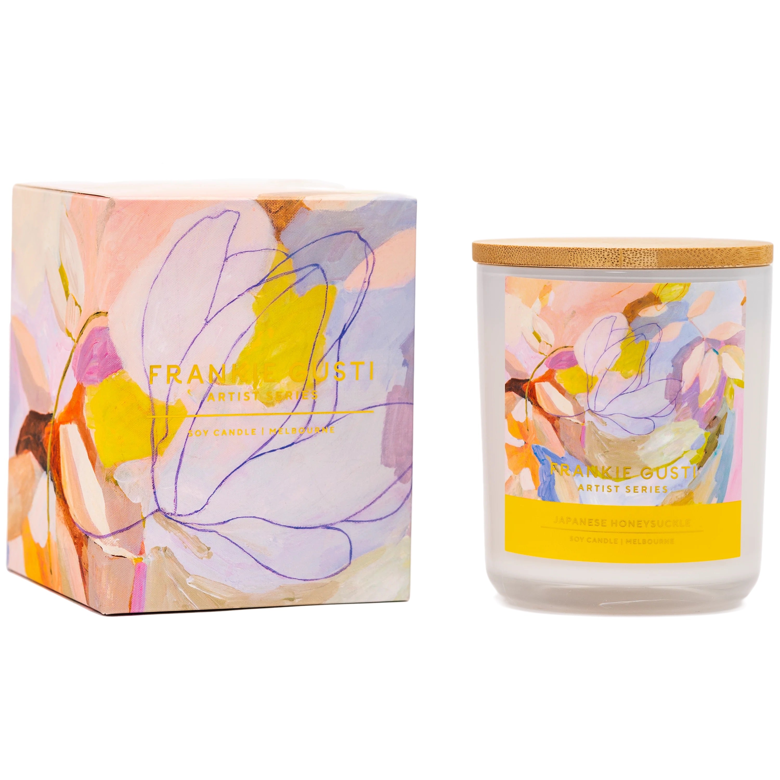 ARTIST SERIES CANDLE | JAPANESE HONEYSUCKLE | JADE FISHER