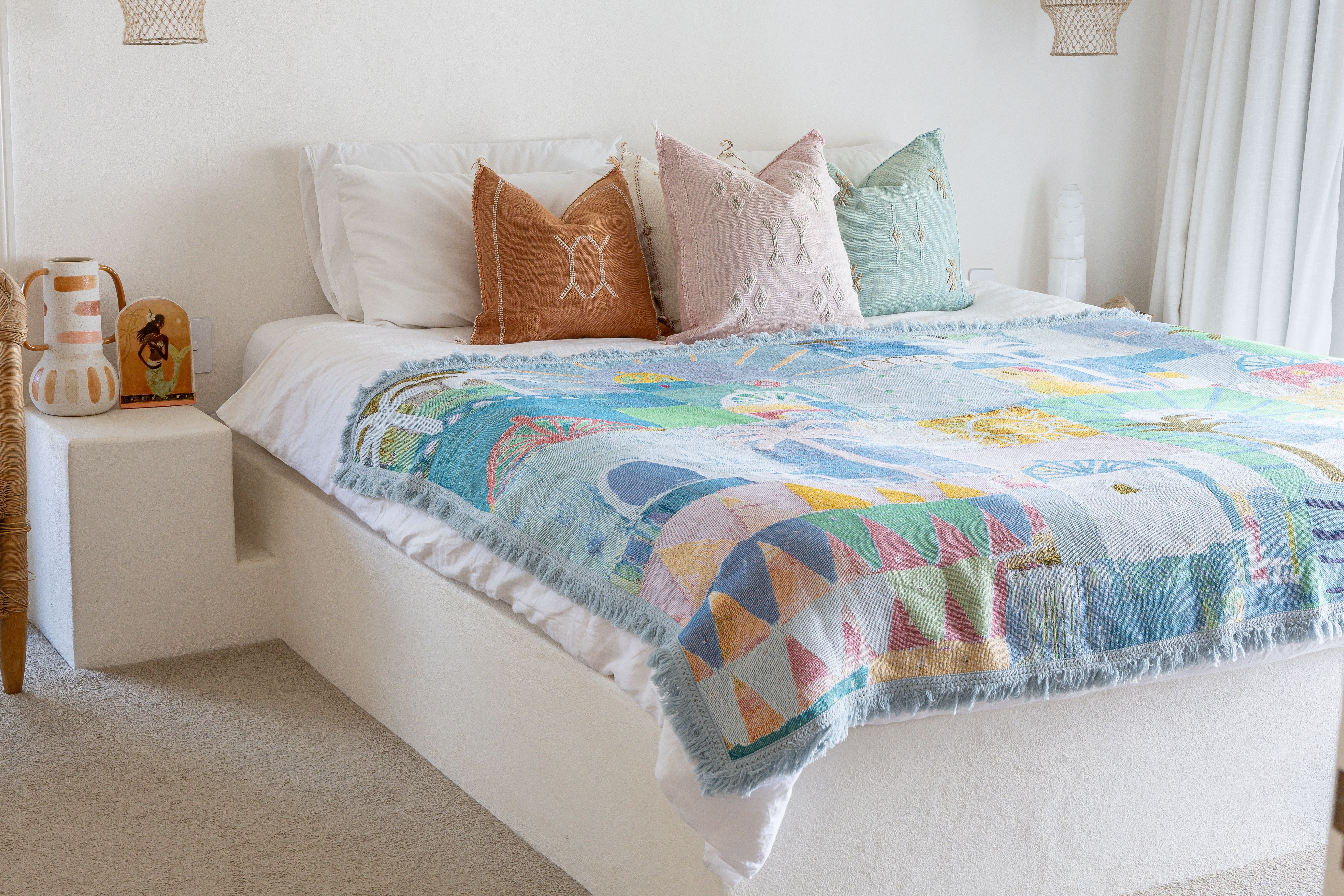 Rock The Kasbah Art Throw Rug By Sue Fantini