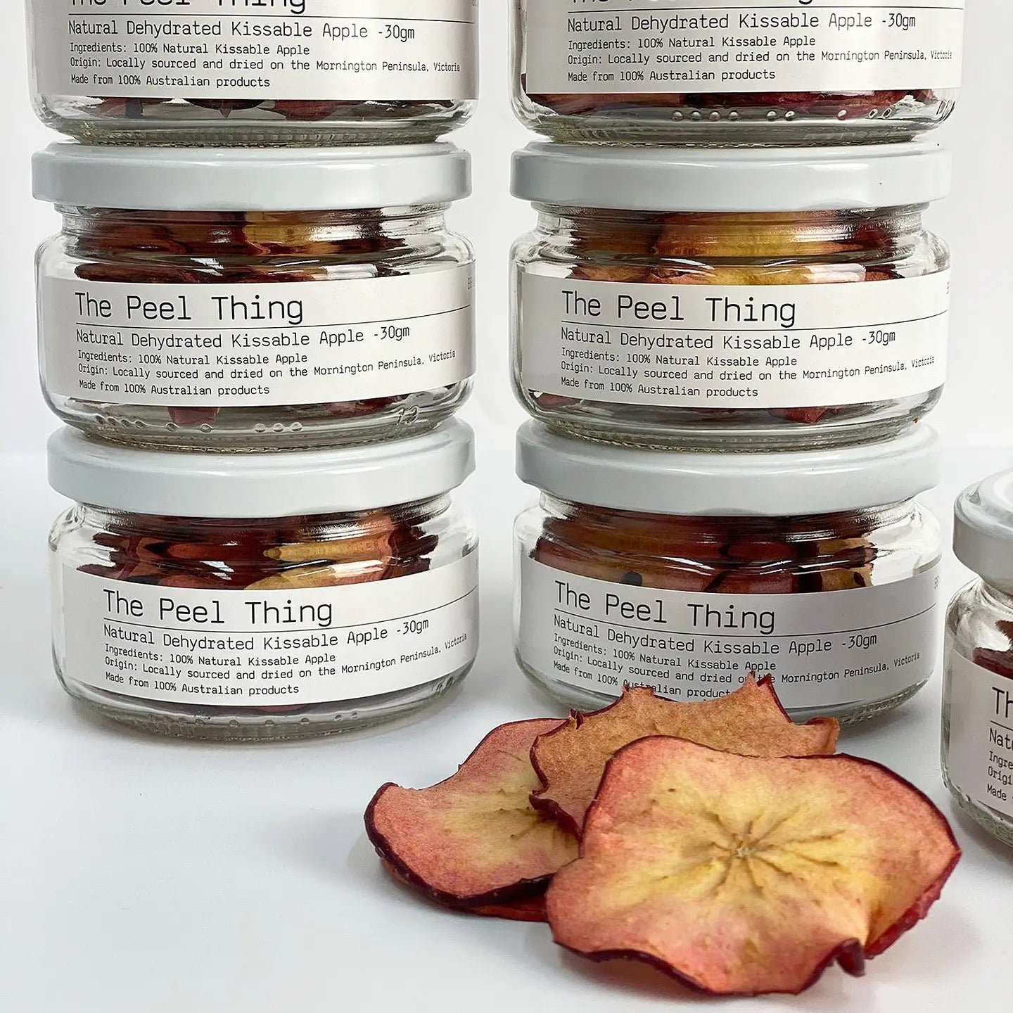 Natural Dehydrated Kissable Apple - 30gm