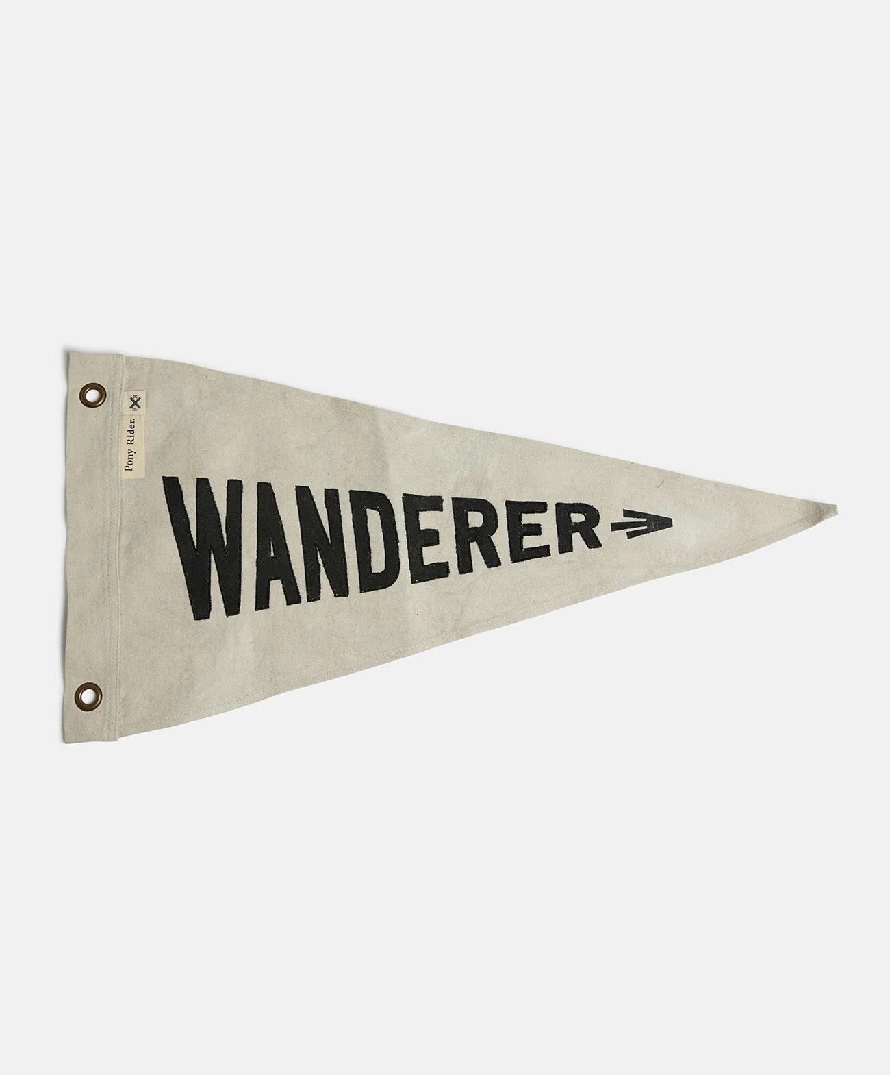 Wanderer Flag | Upcycled | Natural