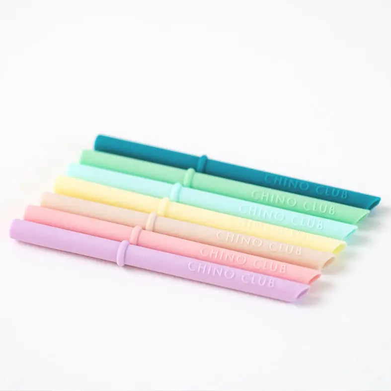 CHINO CLUB- Silicone Straws