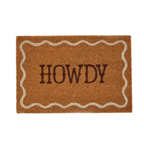 HOWDY DOOR MAT