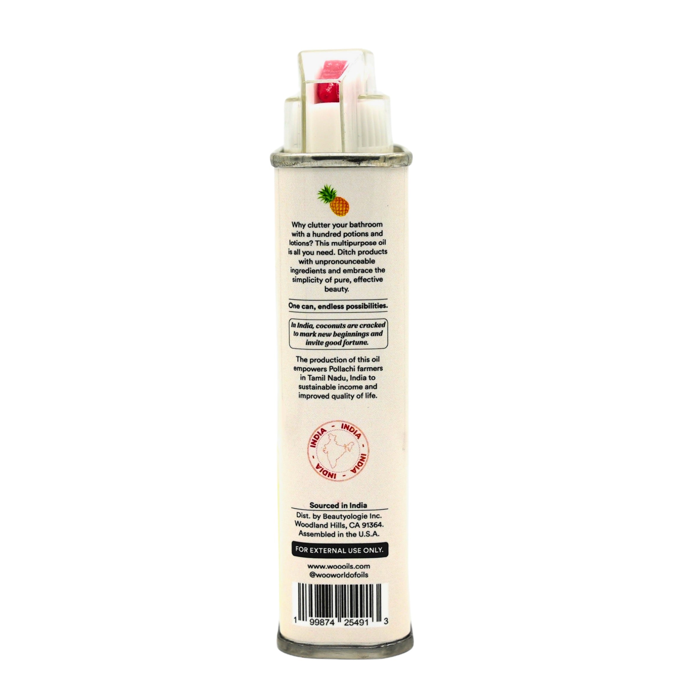 Woo Oil Pineapple and Coconut