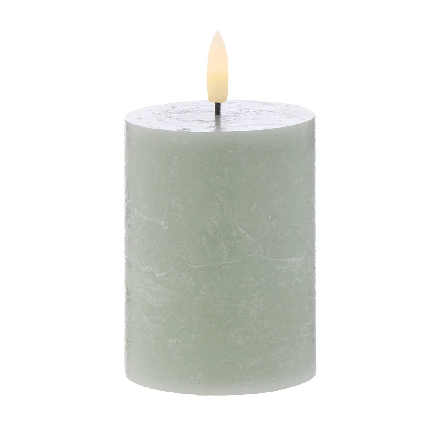 Hughe LED Flickering Candles - Sage