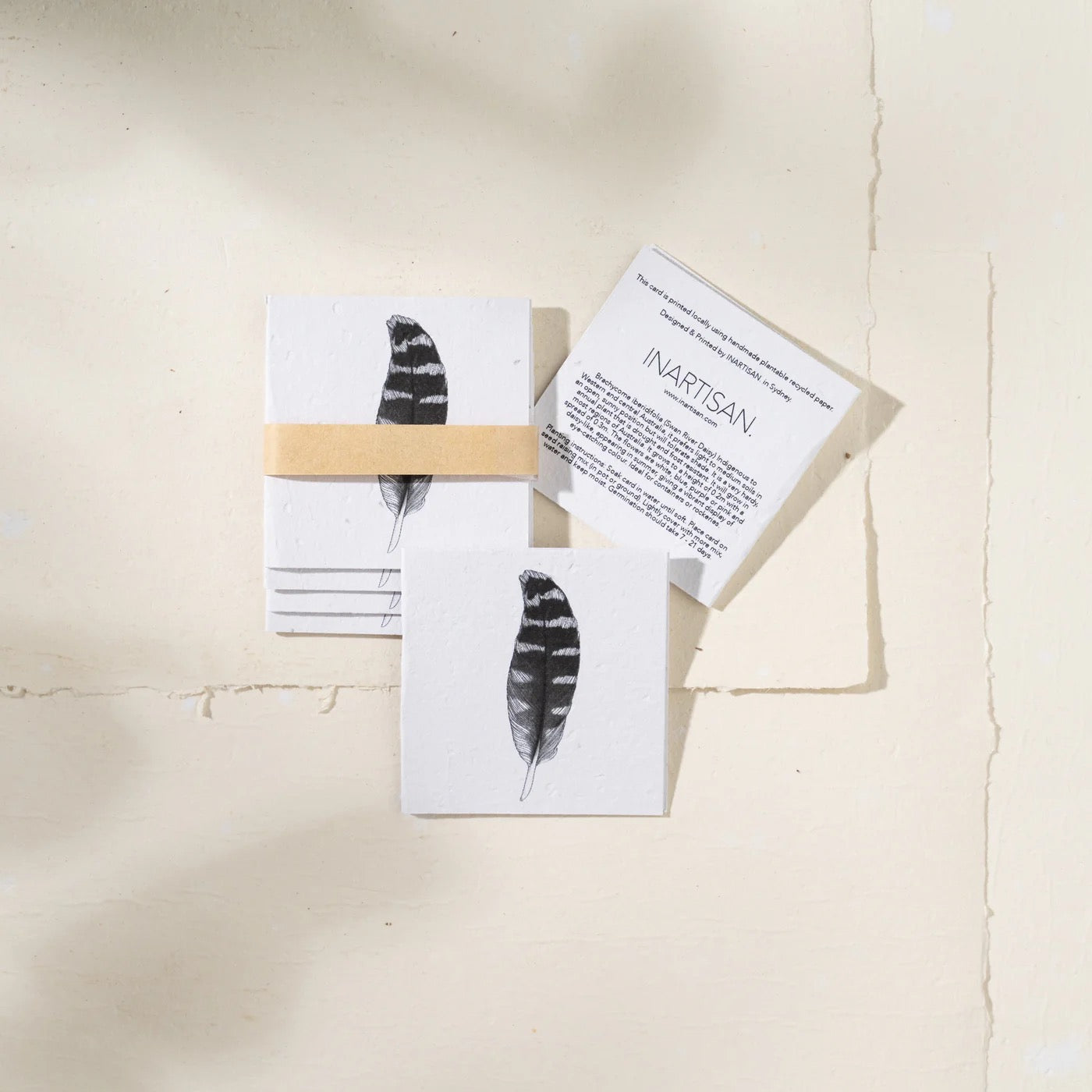 Plantable Gift Tag - Feather